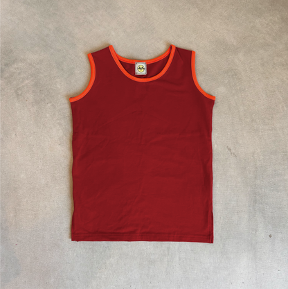 layered tank top "kasane"
