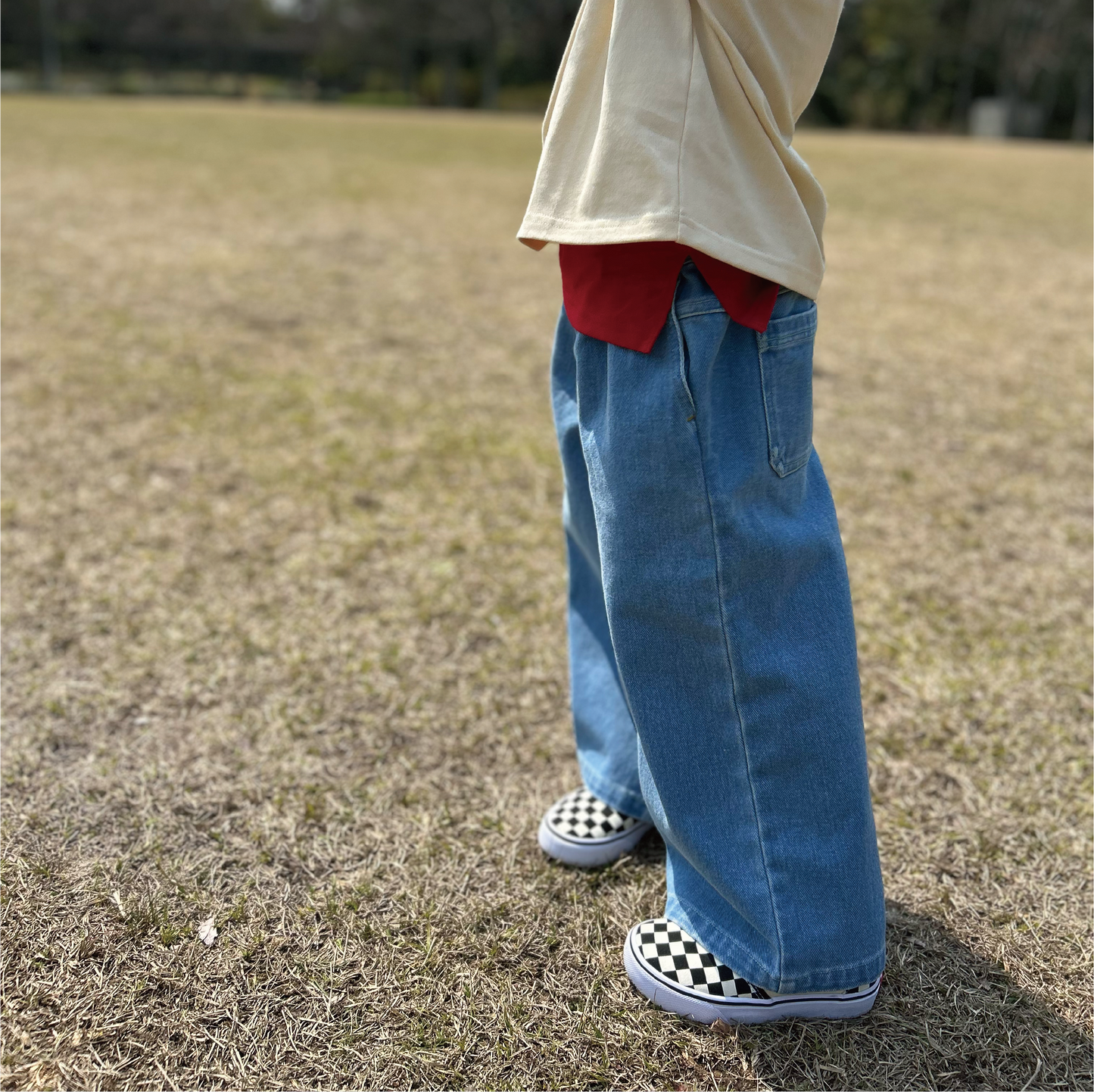 layered tank top "kasane"