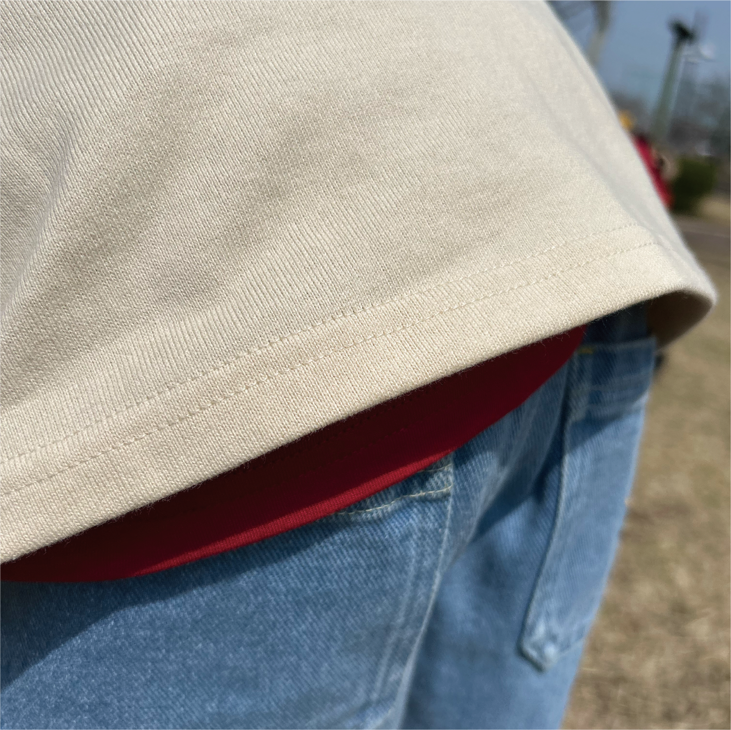 layered tank top "kasane"