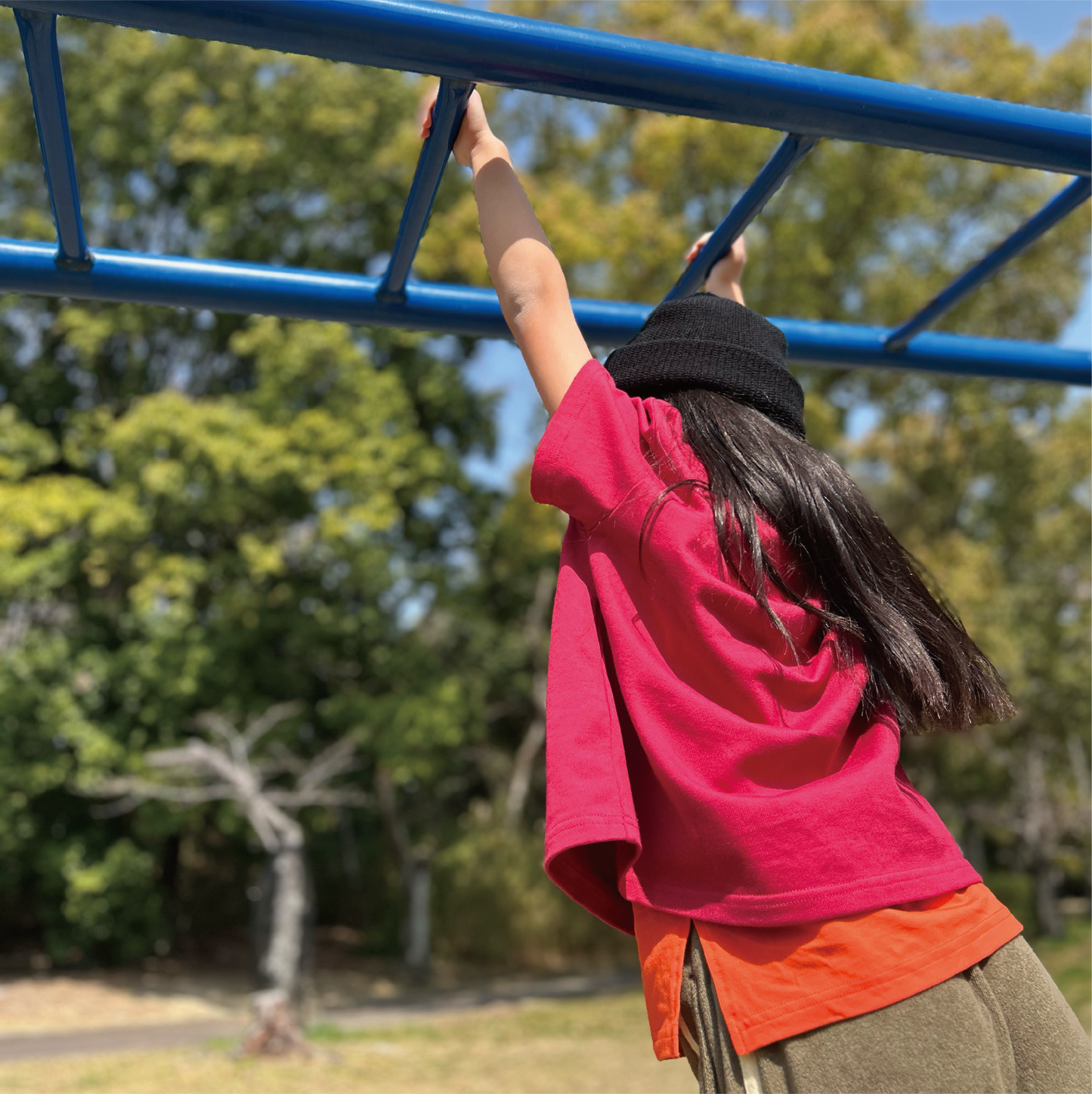 layered tank top "kasane"