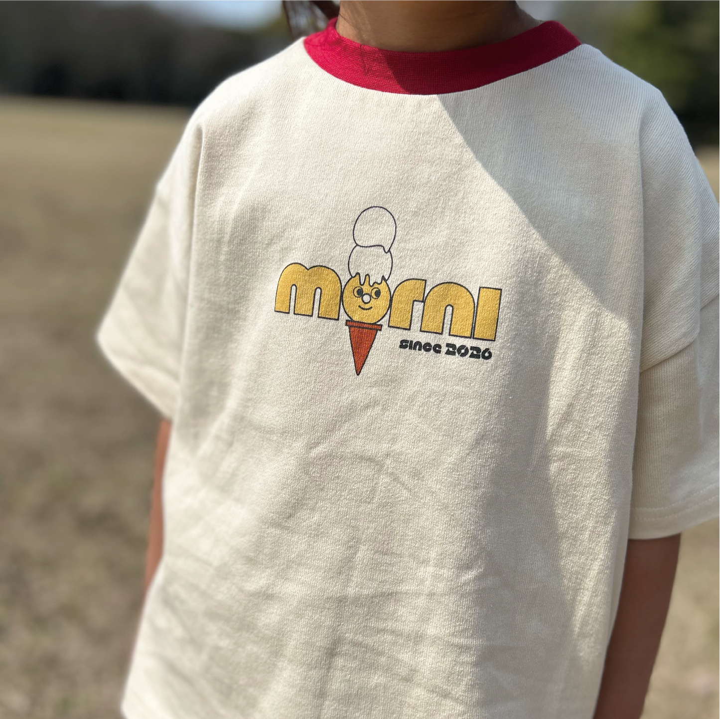 wide T-shirt "Ringer"
