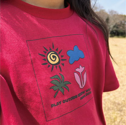 wide T-shirt "POP"