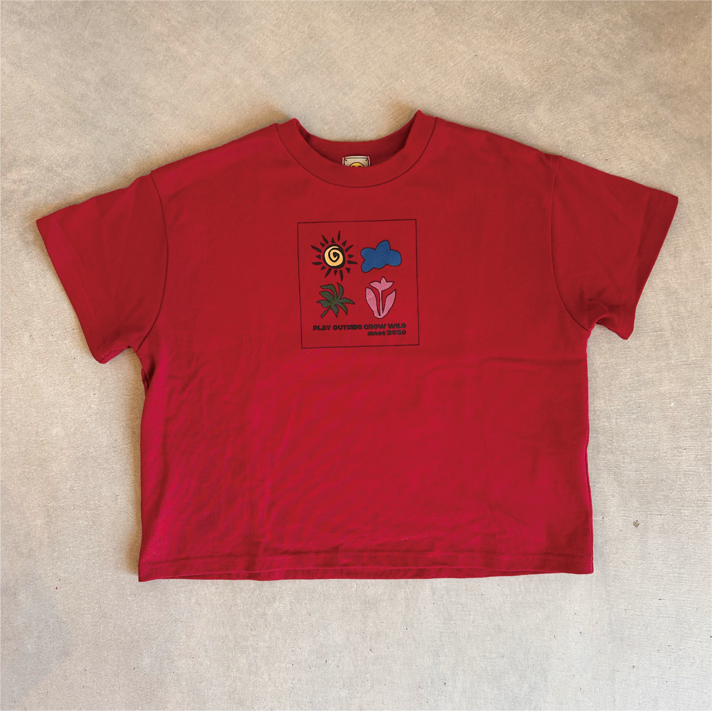 wide T-shirt "POP"