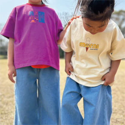 wide T-shirt "Ringer"