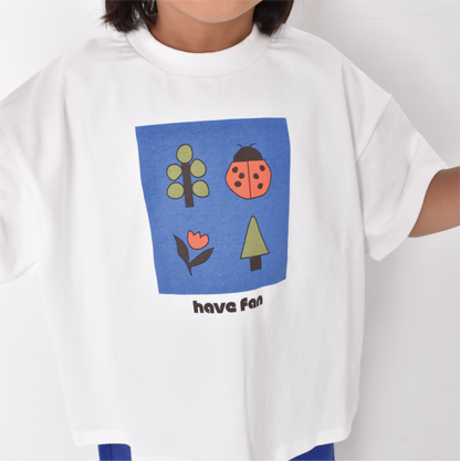 ［6月28日21:00発売］wide T-shirt "little words"