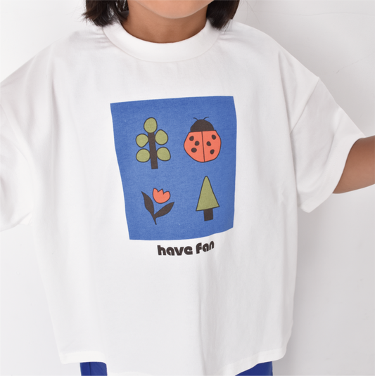 ［6月28日21:00発売］wide T-shirt "little words"