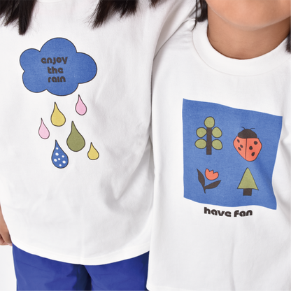 ［6月28日21:00発売］wide T-shirt "little words"