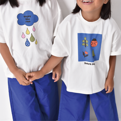 ［6月28日21:00発売］wide T-shirt "little words"