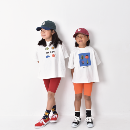 ［6月28日21:00発売］wide T-shirt "little words"