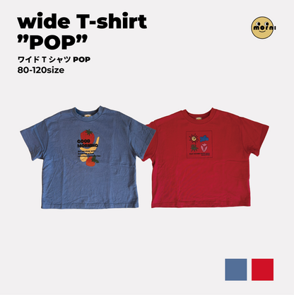 wide T-shirt "POP"